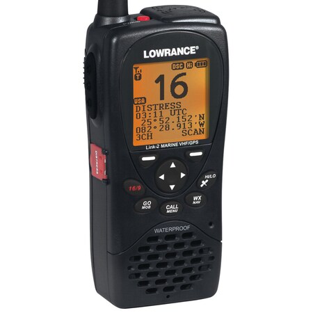 Lowrance Link-2 Vhf/Gps Handheld Radio 000-10782-001